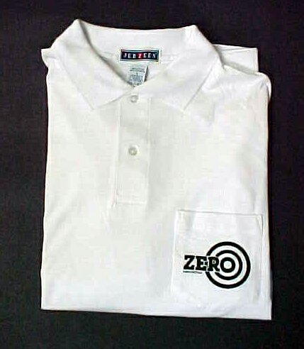 Short Sleeve Golf Shirt Zero w/Logo