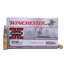 Winchester 308 150 gr PP Ammo